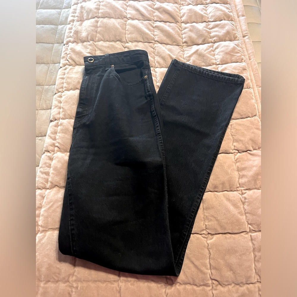 Khaite Danielle Jeans Black Size 28